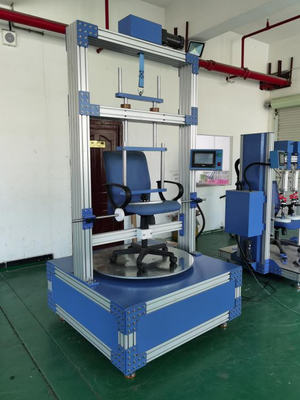 Máquina de ensaio de cadeira de teste de durabilidade giratória BIFMA 5.1 para mobiliário de escritório